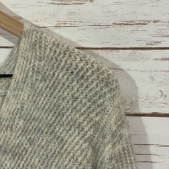 J. Crew Point Sur Open Back Sweater - Gray - XXS - Picture 9 of 13